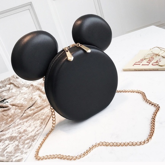 Handbags - Disney Mickey Mouse Black Crossbody Bag Handbag